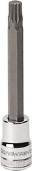 GearWrench - 3/8" Drive, T40 Torx Bit Socket - 1-55/64" OAL, 1.81" Bit Length - Makers Industrial Supply