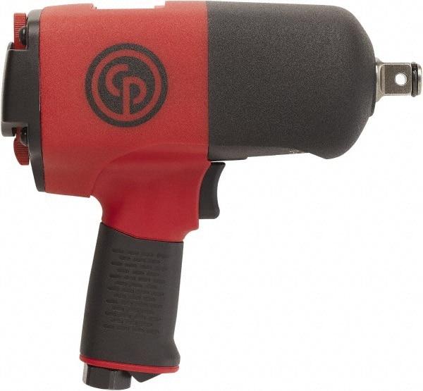 Chicago Pneumatic - 3/4" Drive, 6,500 RPM, 1,217 Ft/Lb Torque Impact Wrench - Pistol Grip Handle, 12 CFM, 90 psi, 3/8" NPT Inlet - Makers Industrial Supply