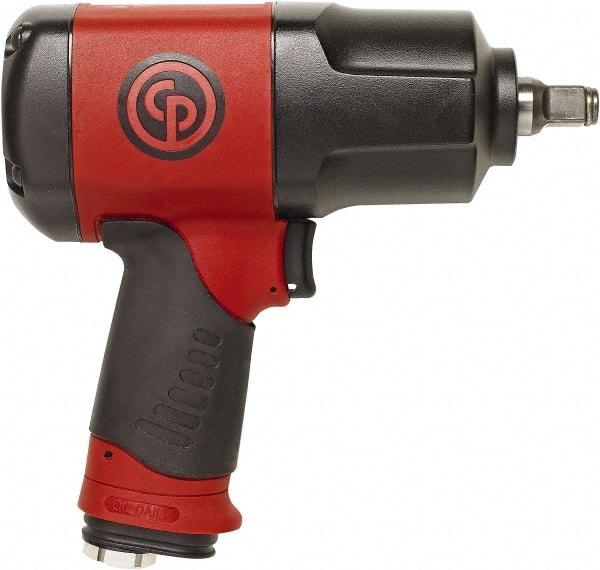 Chicago Pneumatic - 1/2" Drive, 8,200 RPM, 922 Ft/Lb Torque Impact Wrench - Pistol Grip Handle, 5.2 CFM, 90 psi, 1/4" NPT Inlet - Makers Industrial Supply