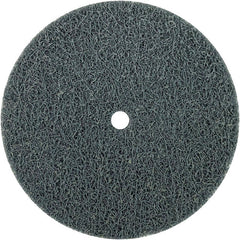 3″ × 1/4″ Non-Woven Unitized Wheel, Series 2, SC - Fine, 1/4″ Arbor Hole - Makers Industrial Supply