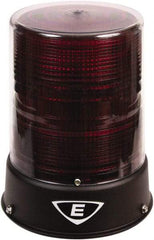 Edwards Signaling - 24 VAC/VDC, 4X NEMA Rated, LED, Magenta, Flashing, Steady Light - 65 Flashes per min, 3/4 Inch Pipe, 8-1/4 Inch Diameter, 7-3/4 Inch High, IP66 Ingress Rating, Pipe Mount - Makers Industrial Supply