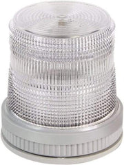 Edwards Signaling - 24 VDC, 4X NEMA Rated, LED, Amber, Blue, Red, Multi Status Indicator - 65, 120, 240 Flashes per min, 3/4 Inch Pipe, 4-1/2 Inch Diameter, 4-5/8 Inch High, Pipe Mount, Surface Mount, Wall Mount - Makers Industrial Supply