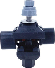 Ideal - 10 to 2 (Tap), 8 to 1/0 (Run) AWG Compatible, Tap Connector - 2.2" OAL x 1.8" OAW x 3.1" OAH - Makers Industrial Supply