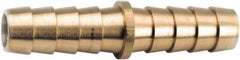 ANDERSON METALS - Hose Barb x Hose Barb Hose Mender - 5/8" ID Hose, Lead Free Brass - Makers Industrial Supply