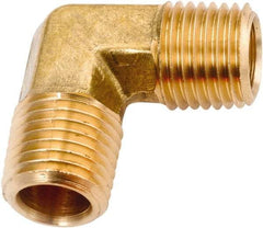 ANDERSON METALS - Class NSF, 1/2" Internal Pipe, Lead Free Brass 90° Elbow - NPT - Makers Industrial Supply