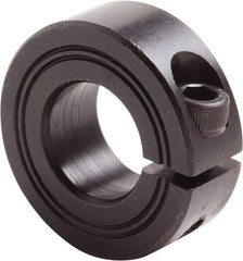 Climax Metal Products - 65mm Bore, Steel, One Piece Clamp Collar - 3-3/4" Outside Diam - Makers Industrial Supply