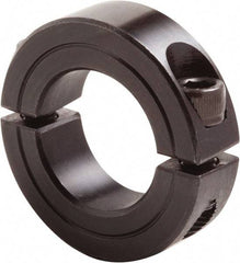 Climax Metal Products - 5-1/4" Bore, Steel, Two Piece Clamp Collar - 6-3/4" Outside Diam, 7/8" Wide - Makers Industrial Supply