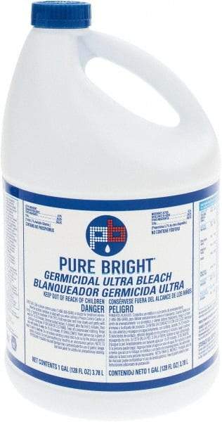 Value Collection - 128 oz Bleach - Liquid - Makers Industrial Supply