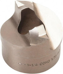 Greenlee - 1-1/4" Conduit Round Punch - 1.7" Hole Diam - Makers Industrial Supply