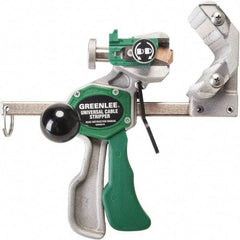 Greenlee - 1/2" to 3" Capacity Cable Wire Stripper - 1/2" Min Wire Gage - Makers Industrial Supply