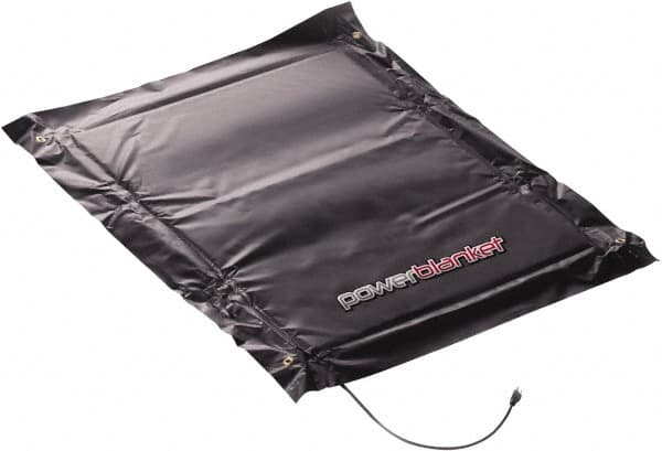 Powerblanket - 48" Long x 36" Wide, Flat, PVC, Standard Heat Blanket - 120 Volts, Flat Back - Makers Industrial Supply