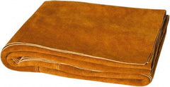 Steiner - 6' High x 6' Wide x 0.06 to 0.08" Thick Leather Welding Blanket - Rust - Makers Industrial Supply