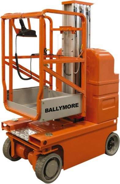 Ballymore - Cherry Pickers (Personal Lifts) Type: One Person Lift Type of Power: (4) 12 Volt Battery - Makers Industrial Supply