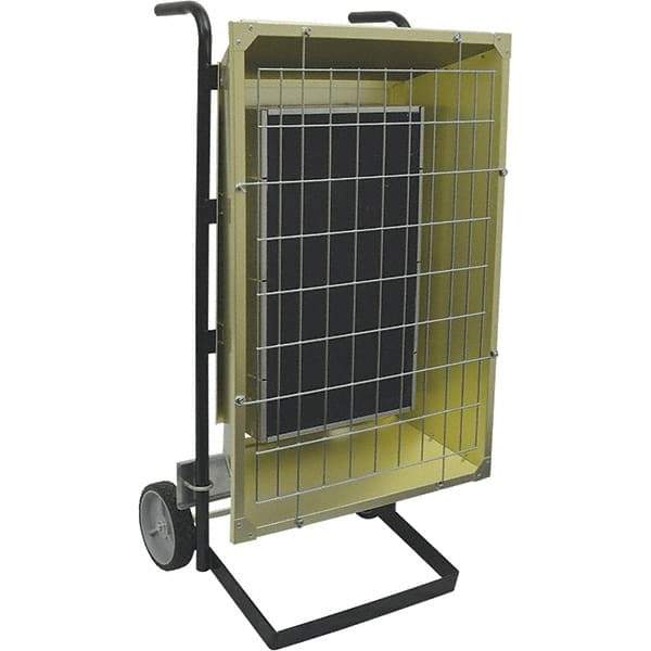 TPI - 14,972 BTU Infrared Heater - 240 Volts, 4,300 Watts, 17.91 1PH/10.36 3PH Amps - Makers Industrial Supply