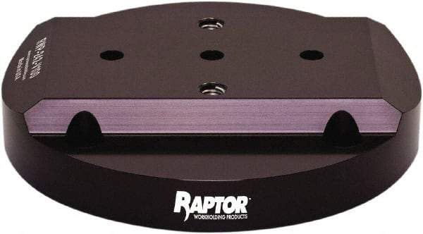 Raptor Workholding - 8.45" Jaw Width, 1-3/4" High Riser - For Use with 4 & 5 Axis Workholding Systems - Makers Industrial Supply