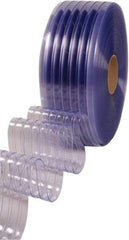 Clearway Door - Clear Standard QuickStrip Roll Dock Curtain Strips - 8" Wide x 150' Long x 0.08" Thick - Makers Industrial Supply