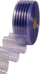 Clearway Door - Clear Standard QuickStrip Roll Dock Curtain Strips - 6" Wide x 300' Long x 0.06" Thick - Makers Industrial Supply