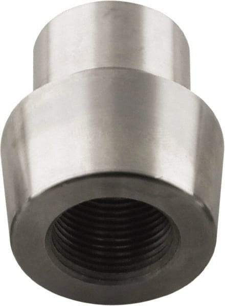 Made in USA - 3/8-24 Rod End Weldable Tube End - 5/8" Tube Size, Left Hand Thread - Makers Industrial Supply