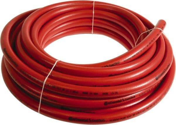 Continental ContiTech - 3/4" ID x 1.11" OD 300' Long Multipurpose Air Hose - 250 Working psi, -10 to 158°F, Red - Makers Industrial Supply