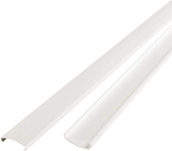 GridMAX - 23" Long x 1-1/16" Wide x 0.16" Thick, Vinyl Ceiling Grid Tee Cover - ASTM E-84 Specification, White - Makers Industrial Supply