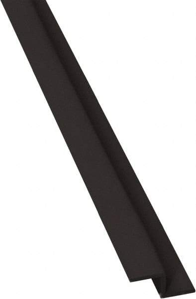 Genesis - 3-1/2" Long x 24-1/4" Wide x 3.24" Thick, Vinyl Trim Kit - ASTM E-84 Specification, Black - Makers Industrial Supply