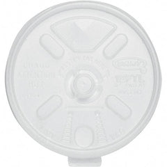 DART - Liftn'Lock Lids, 10-14 oz Cups - Translucent - Makers Industrial Supply