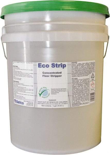 Detco - 5 Gal Pail Stripper - Use on Resilient Flooring - Makers Industrial Supply