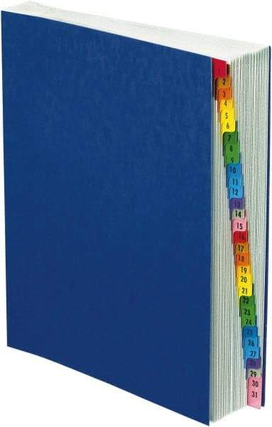 Pendaflex - 8-1/2 x 11", Letter Size, Dark Blue, Indexed Sorters - Makers Industrial Supply