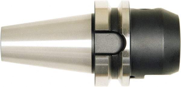 Bilz - BT40 1/4" Shank Diam Taper Shank 1/4" Hole End Mill Holder/Adapter - 0.779" Nose Diam, 2.55" Projection, M16 Drawbar, Through-Spindle, Through-Bore & DIN Flange Coolant - Exact Industrial Supply