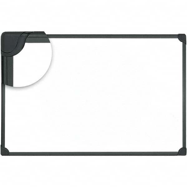 Universal One - 36" High x 48" Wide Magnetic Dry Erase Board - Lacquered Steel, Includes Accessory Tray/Rail & Mounting Kit - Makers Industrial Supply