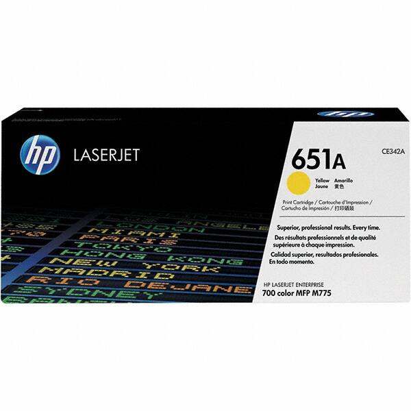 Hewlett-Packard - Yellow Toner Cartridge - Use with HP LaserJet Enterprise 700 Color MFP M775 - Makers Industrial Supply