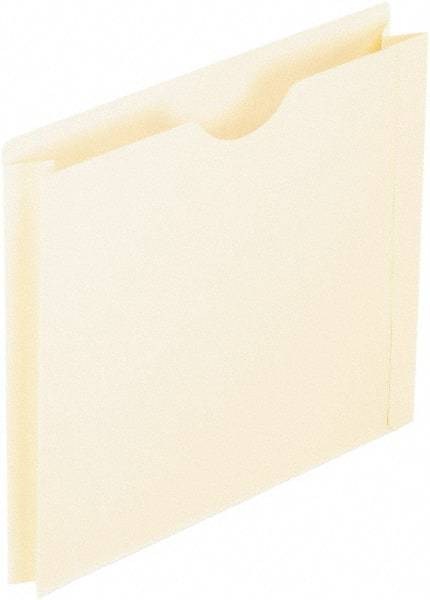 Pendaflex - 8-1/2 x 11", Letter Size, Manila, Expansion Folders - 11 Point Stock, Straight Tab Cut Location - Makers Industrial Supply