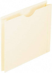 Pendaflex - 8-1/2 x 11", Letter Size, Manila, Expansion Folders - 11 Point Stock, Straight Tab Cut Location - Makers Industrial Supply