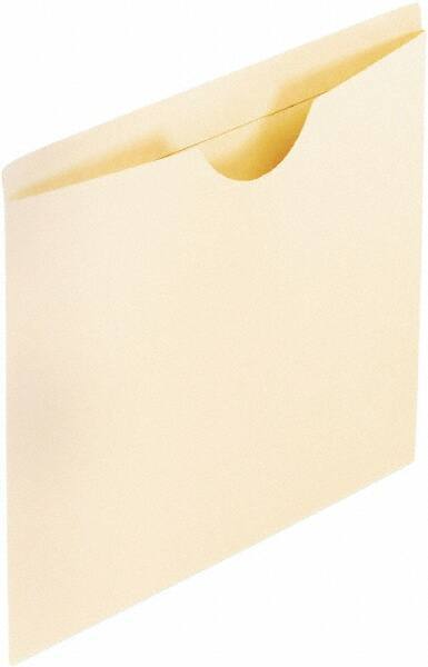 Pendaflex - 8-1/2 x 11", Letter Size, Manila, File Jacket - 11 Point Stock, Straight Tab Cut Location - Makers Industrial Supply