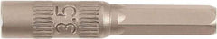 Wiha - 4mm Drive, Nut Setter Screwdriver Bit - 28mm OAL - Makers Industrial Supply