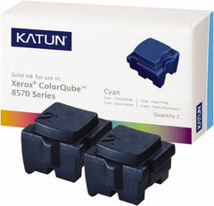 Katun - Cyan Ink Cartridge - Use with Xerox ColorQube 8570, 8580 - Makers Industrial Supply