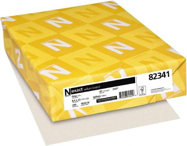 Neenah Paper - 8-1/2" x 11" Gray Colored Copy Paper - Use with Laser Printers, Copiers, Inkjet Printers - Makers Industrial Supply