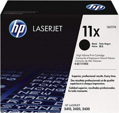 Hewlett-Packard - Black Toner Cartridge - Use with HP LaserJet 2420, 2430 - Makers Industrial Supply