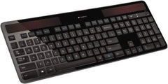 Logitech - Black Wireless Keyboard - Use with Windows XP, Vista, 7 - Makers Industrial Supply