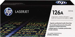 Hewlett-Packard - Imaging Drum - Use with HP LaserJet Pro 100 Color MFP M175nw, Pro CP1025nw, TopShot LaserJet Pro M275 MFP - Makers Industrial Supply