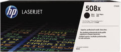 Hewlett-Packard - Black Toner Cartridge - Use with HP Color LaserJet M553 - Makers Industrial Supply