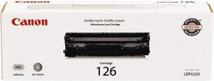 Canon - Black Toner Cartridge - Use with Canon imageCLASS LBP6200d - Makers Industrial Supply