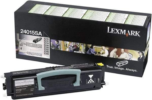 Lexmark - Black Toner Drum - Use with Lexmark E23x, E240, E33x, E34x - Makers Industrial Supply