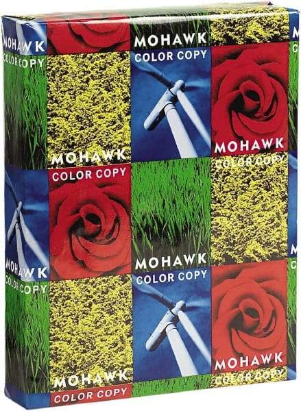 Mohawk - 8-1/2" x 11" Bright White Colored Copy Paper - Use with Laser Printers, Copiers, Digital Imaging Equipment - Makers Industrial Supply