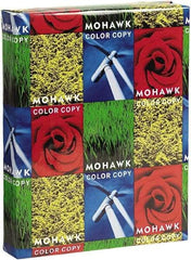 Mohawk - 8-1/2" x 11" Bright White Colored Copy Paper - Use with Laser Printers, Copiers, Digital Imaging Equipment - Makers Industrial Supply