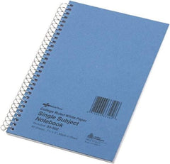 National Brand - 80 Sheet, 8-3/4 x 10", College Ruled Check Register Accounting System - Blue - Makers Industrial Supply