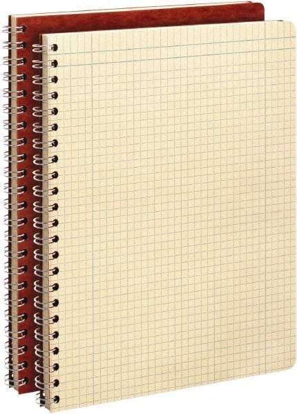 AMPAD - 76 Sheet, 11-3/4 x 9-1/4", Quadrille Computation Book - Brown - Makers Industrial Supply