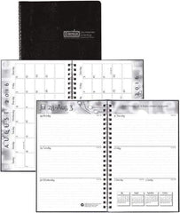 House of Doolittle - 32 Sheet, 5 x 8", Weekly/Monthly Planner - Black - Makers Industrial Supply