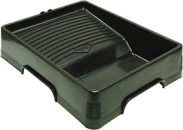 Richard - 9-1/2" Roller Compatible Paint Tray - 1 Gal Capacity, 9-1/2" Wide, Plastic - Makers Industrial Supply