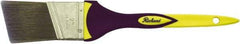 Richard - 2" Angled Polyester Angular Brush - 2-1/2" Bristle Length, 8" Rubber Sash Handle - Makers Industrial Supply